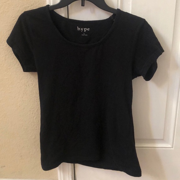 plain black tee - Picture 2 of 3